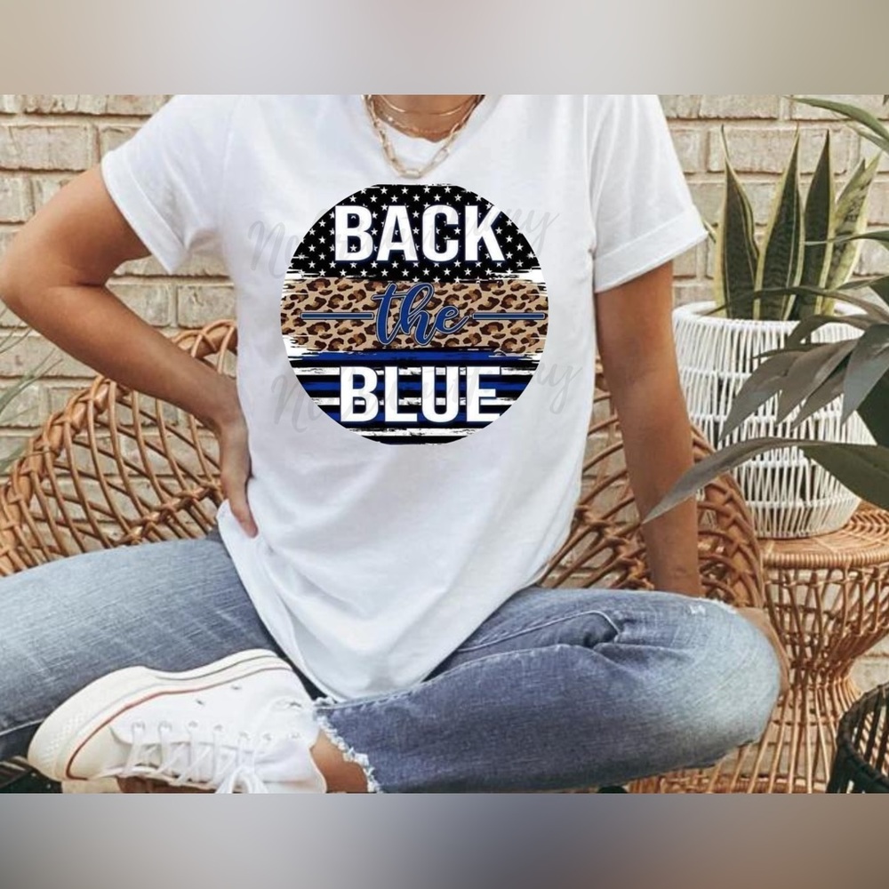 Back the blue Tshirt